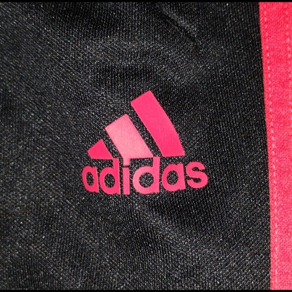 Adidas Black & Red Track pants size small - Picture 4 of 7